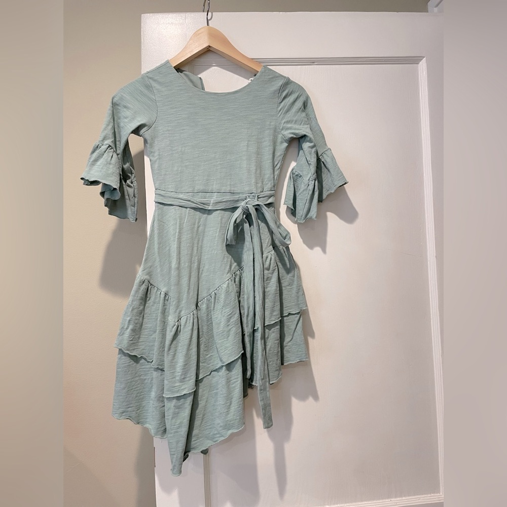 Joyfolie dress size 8 in sage green